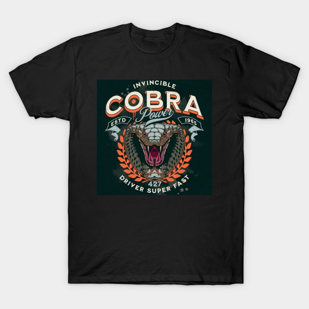 the cobra 427 T-Shirt by JRC SHOP